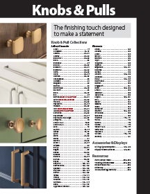 Cabinet Knobs & Pulls Section of the Hardware Resources Catalog