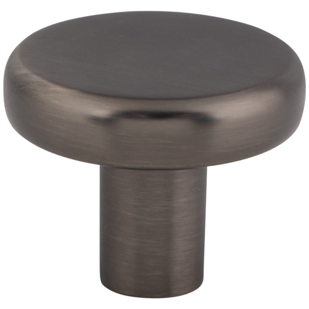 1-1/4" Diameter Brushed Pewter Gibson Cabinet Knob