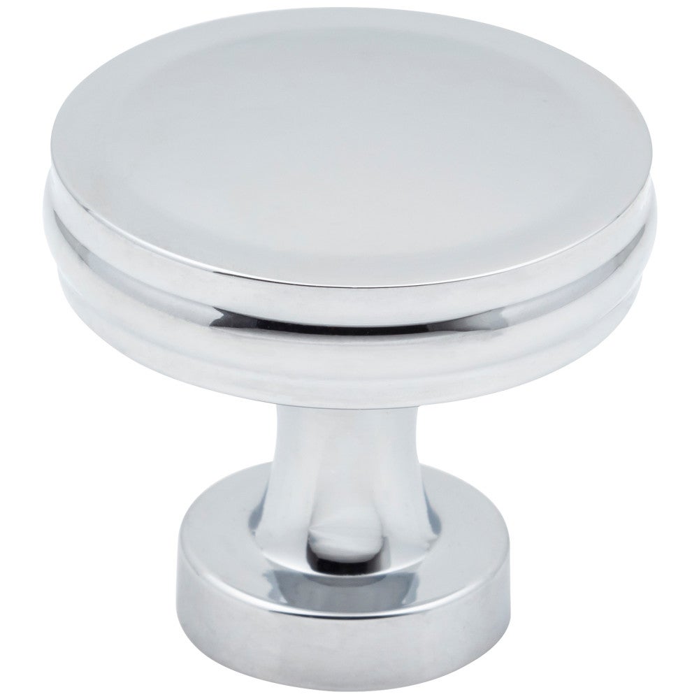 1-3/8" Diameter Polished Chrome Jules Cabinet Knob