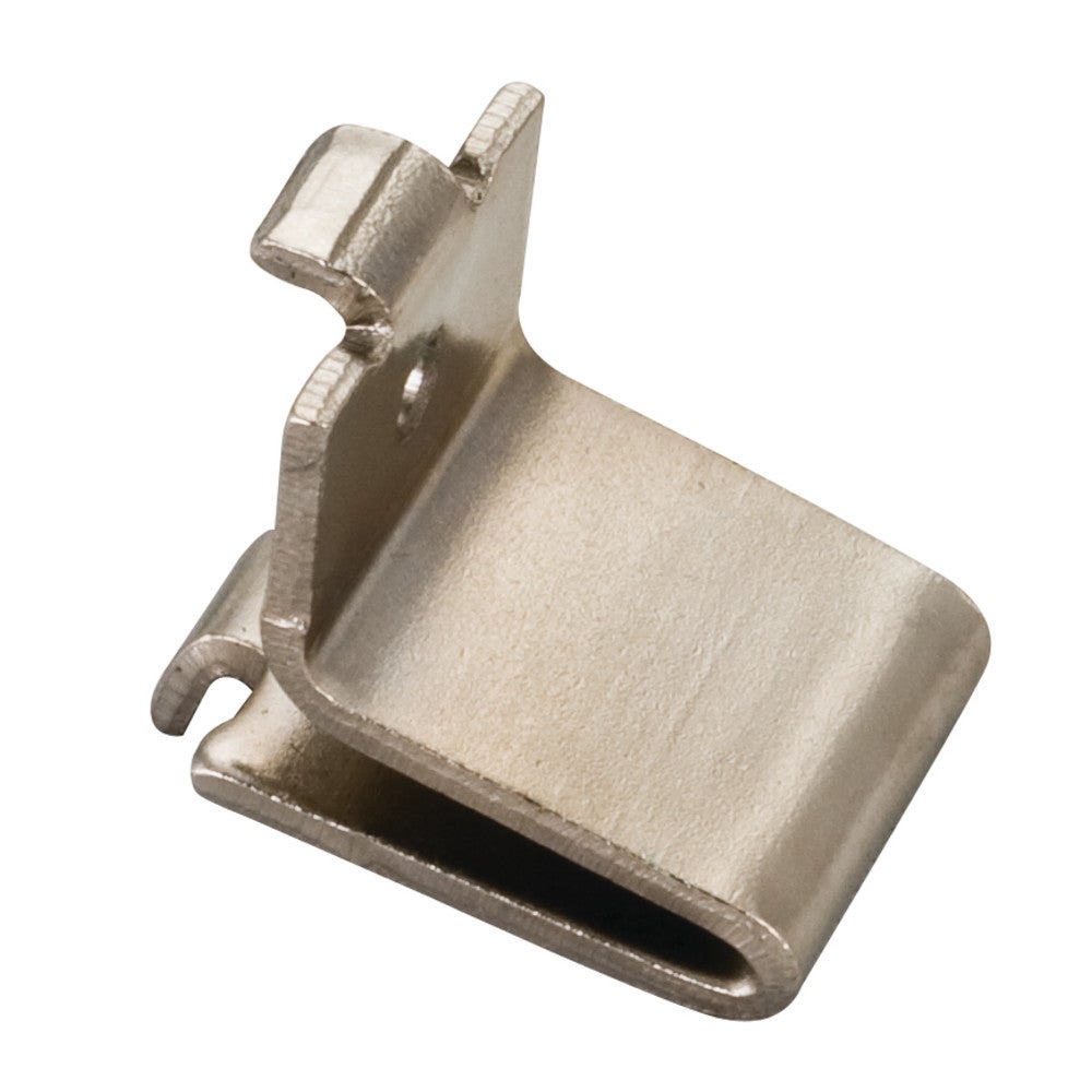 Nickel Single-Track Shelf Clip Builder Pack (1,000 pcs.) - Priced and Sold by the Thousand. Order 1 for 1,000 Pieces