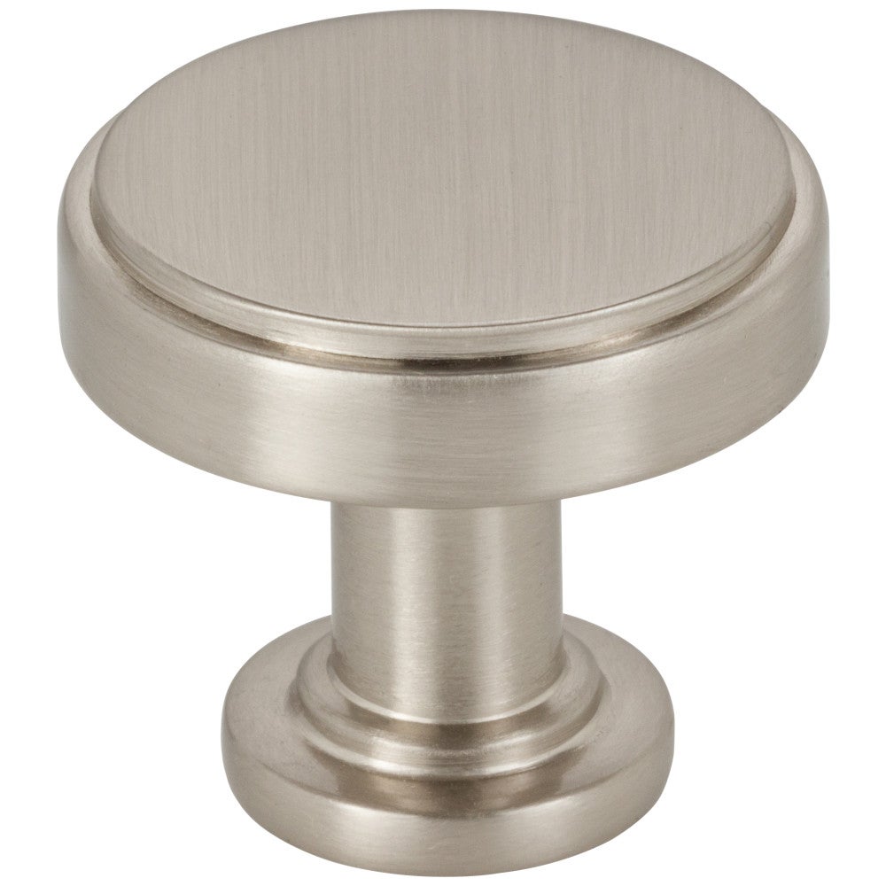 1-1/4" Diameter Satin Nickel Richard Cabinet Knob