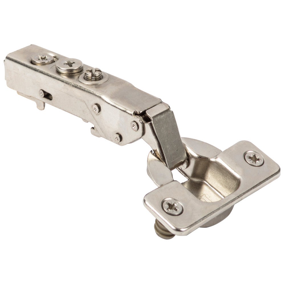 HR MAX™ 110° Heavy Duty Full Overlay Cam Adjustable Soft-close Hinge with Press-in 8 mm Dowels