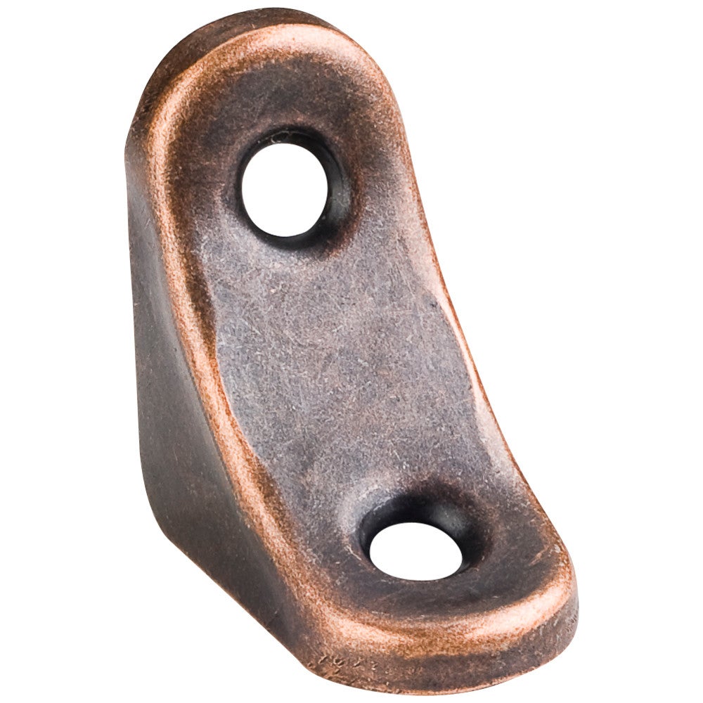 1-3/8" x 1-3/8" x 3/4" Antique Copper Church Pew Bracket