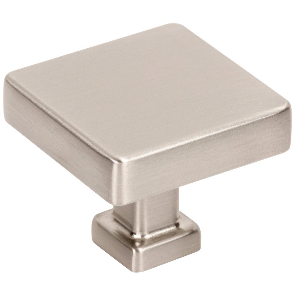 1-3/8" Overall Length Square Nash Cabinet Knob