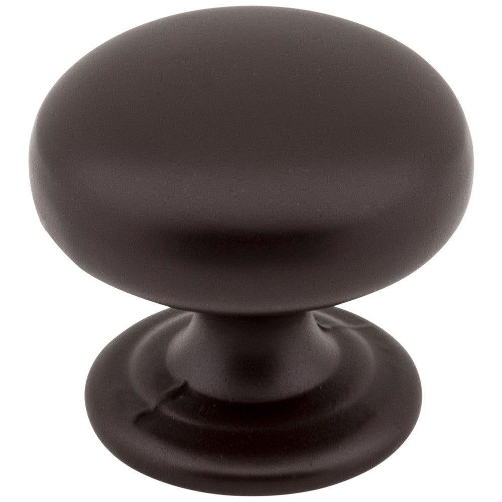 1-1/4" Diameter Dark Bronze Florence Cabinet Mushroom Knob