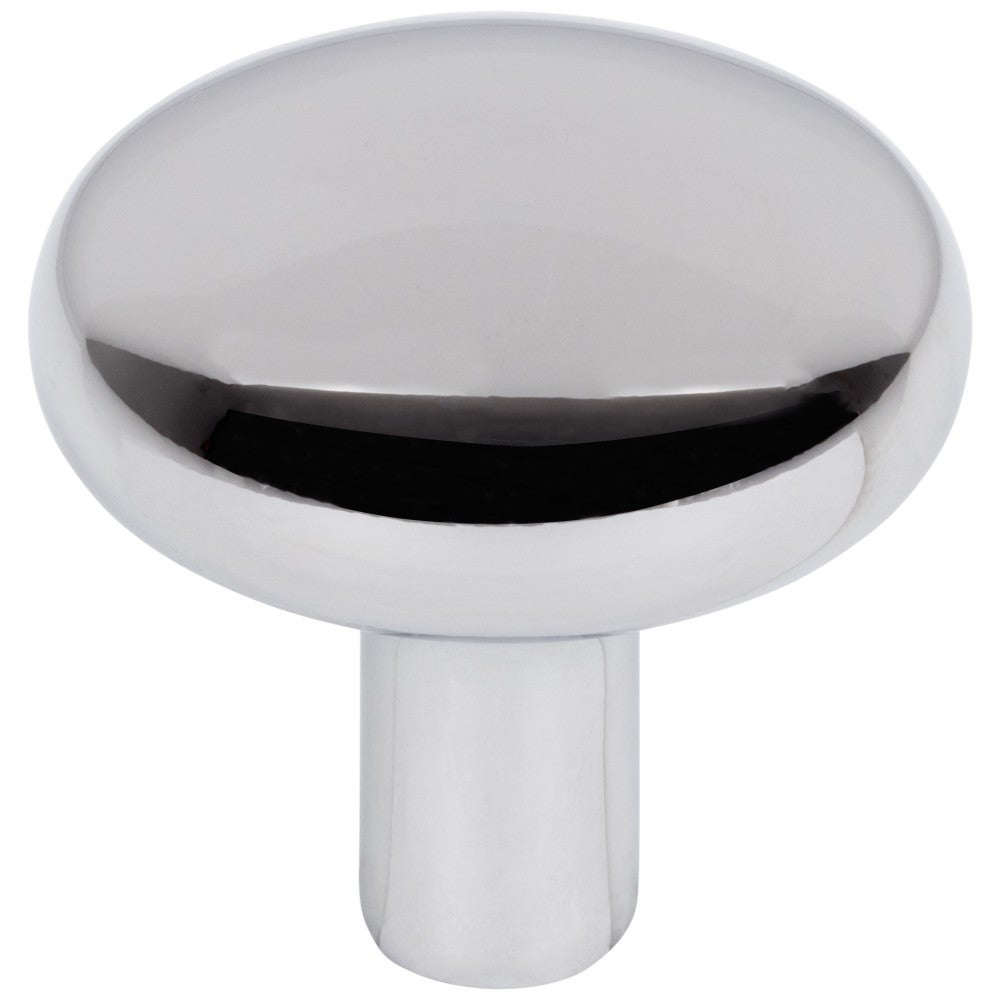 1-1/4" Diameter Polished Chrome Loxley Cabinet Knob