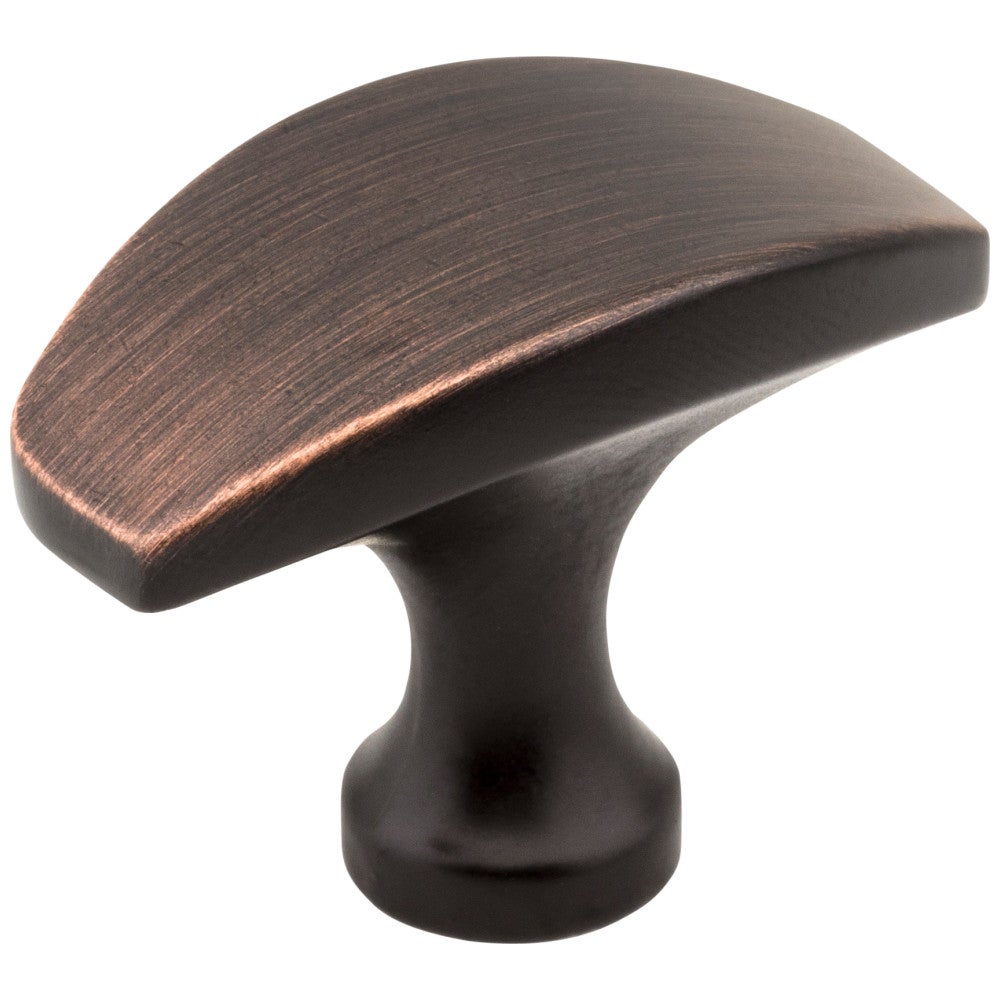 1-1/2" Overall Length Brushed Oil Rubbed Bronze Cosgrove Cabinet "T" Knob
