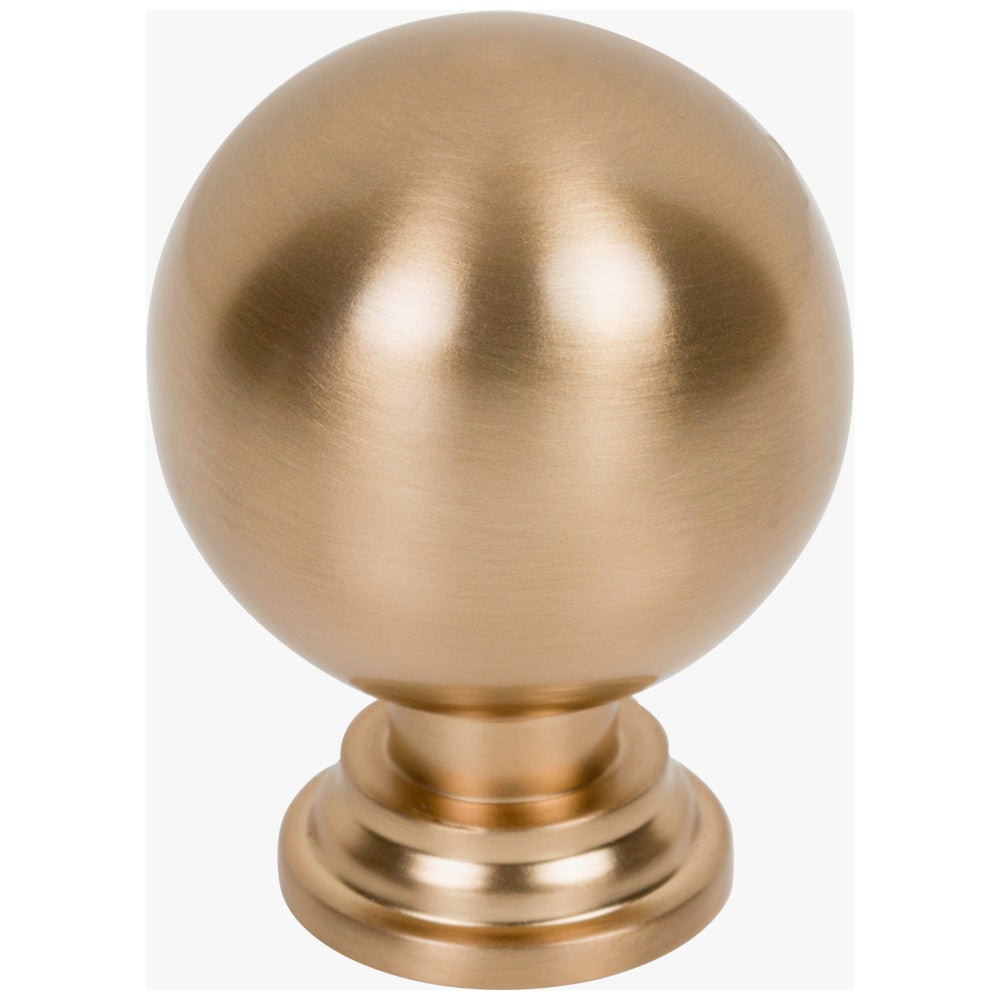 1-1/8" Diameter Satin Bronze Davis Cabinet Knob