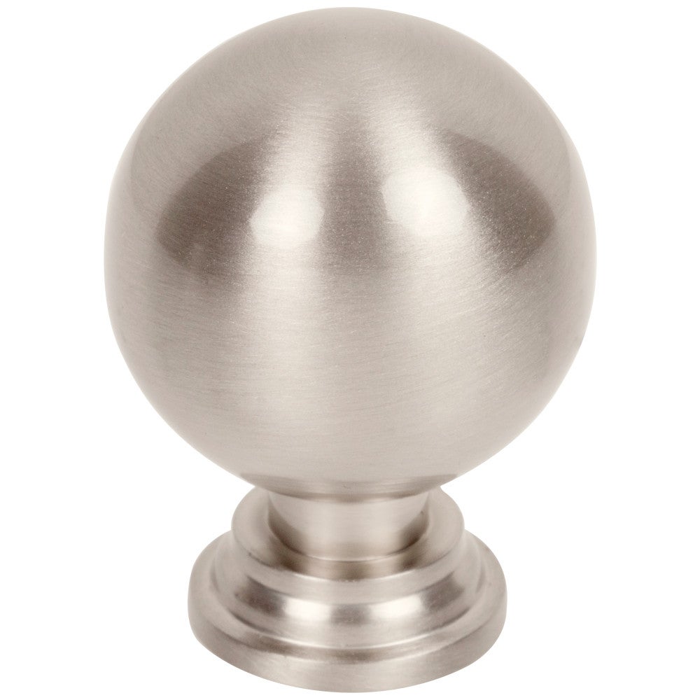 1-1/8" Diameter Satin Nickel Davis Cabinet Knob