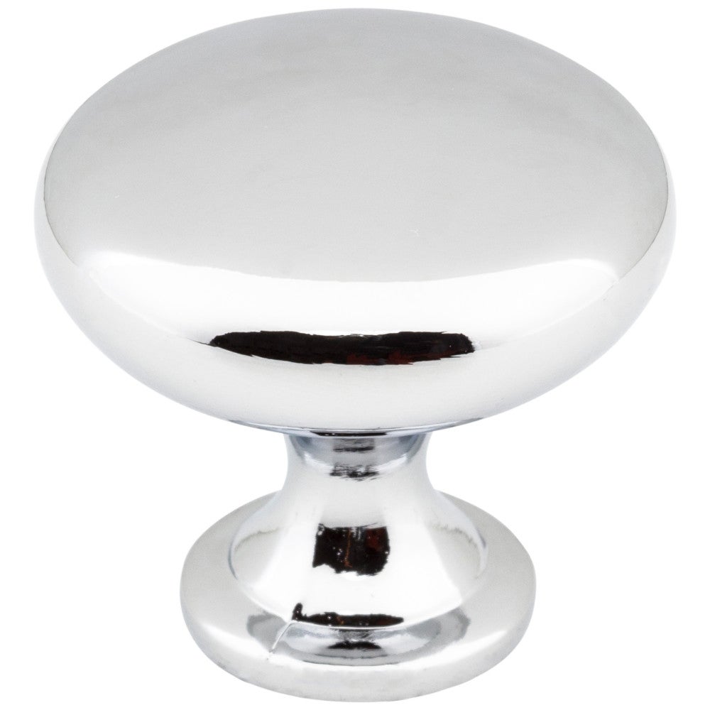 1-3/16" Diameter Polished Chrome Madison Cabinet Mushroom Knob