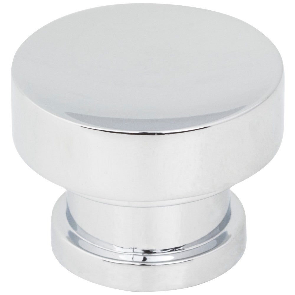 1-1/4" Diameter Polished Chrome Elara Cabinet Knob