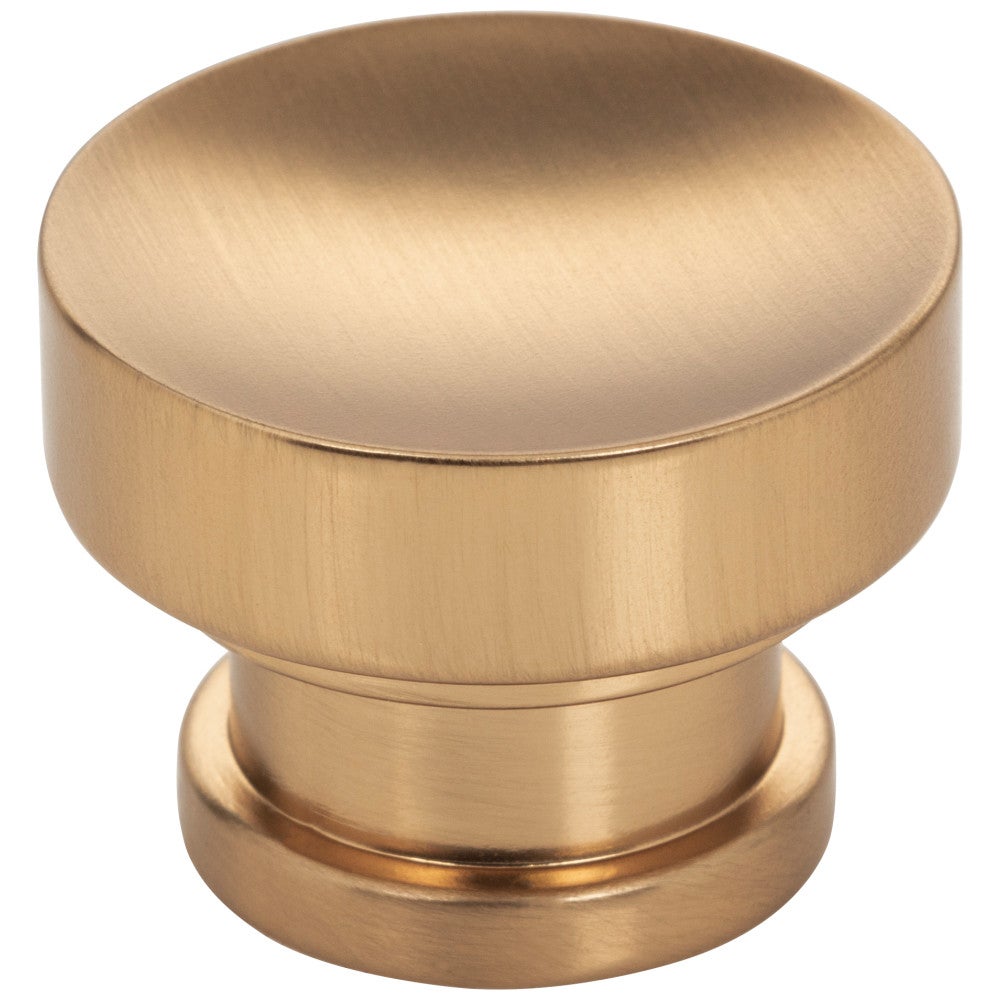 1-1/4" Diameter Satin Bronze Elara Cabinet Knob