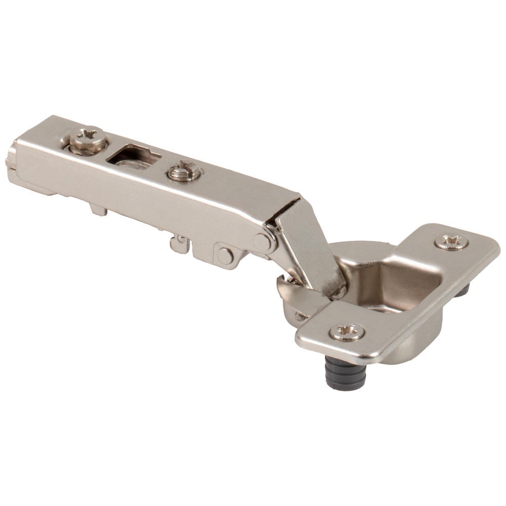 HR MAX™ 110° Full Overlay Cam Adjustable Standard Duty Free-Swinging Hinge with Press-in 8 mm Dowels