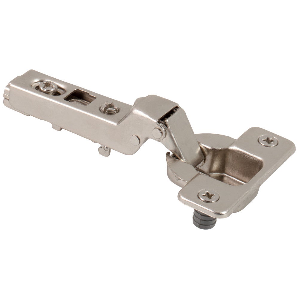 HR MAX™ 110° Partial Overlay Screw Adjustable Standard Duty Hinge with Press-in 8 mm Dowels