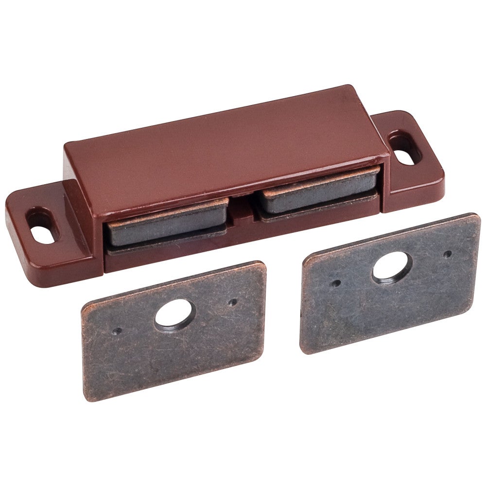 15 lb Double Magnetic Catch Brown/Bronze,  Retail Pack