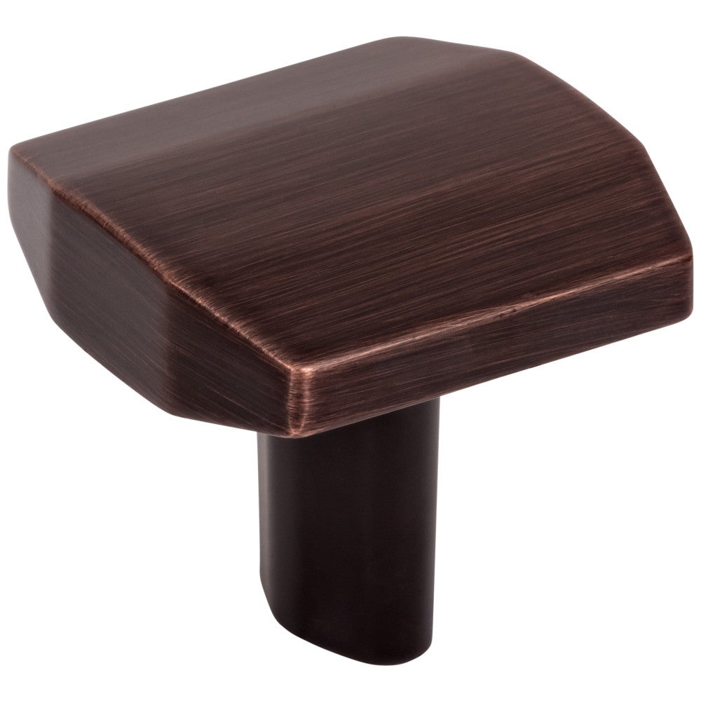 1-1/4"Overall Length Brushed Oil Rubbed Bronze William Cabinet Knob