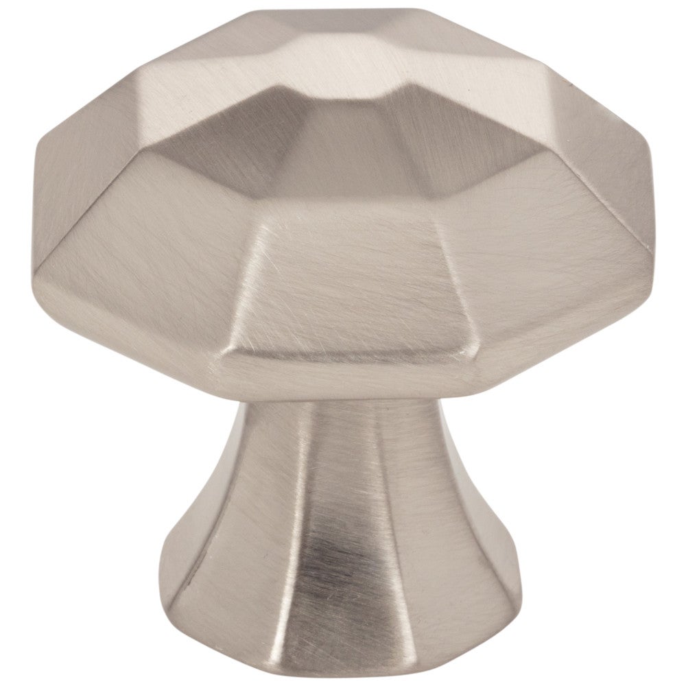 1-1/4" Overall Length Octagonal Wheeler Cabinet Knob