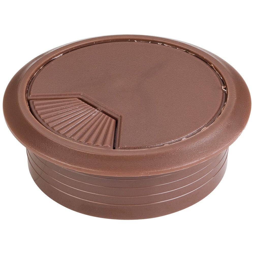 Brown 3 Piece Spring Grommet for 60 mm Diameter Hole