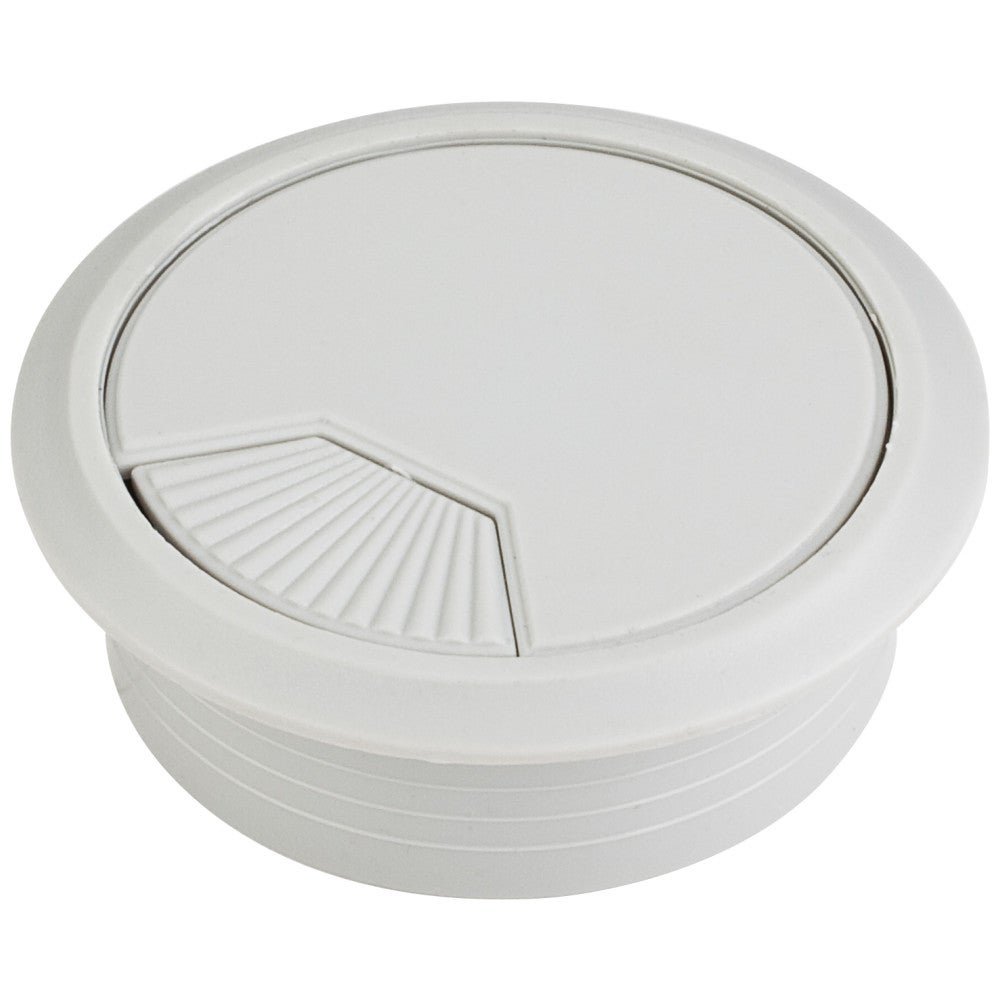 Grey 3 Piece Spring Grommet for 60 mm Diameter Hole