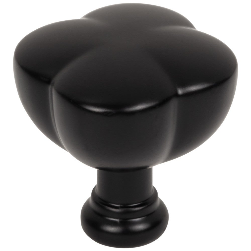 1-1/4" Overall Length Matte Black Southerland Knob