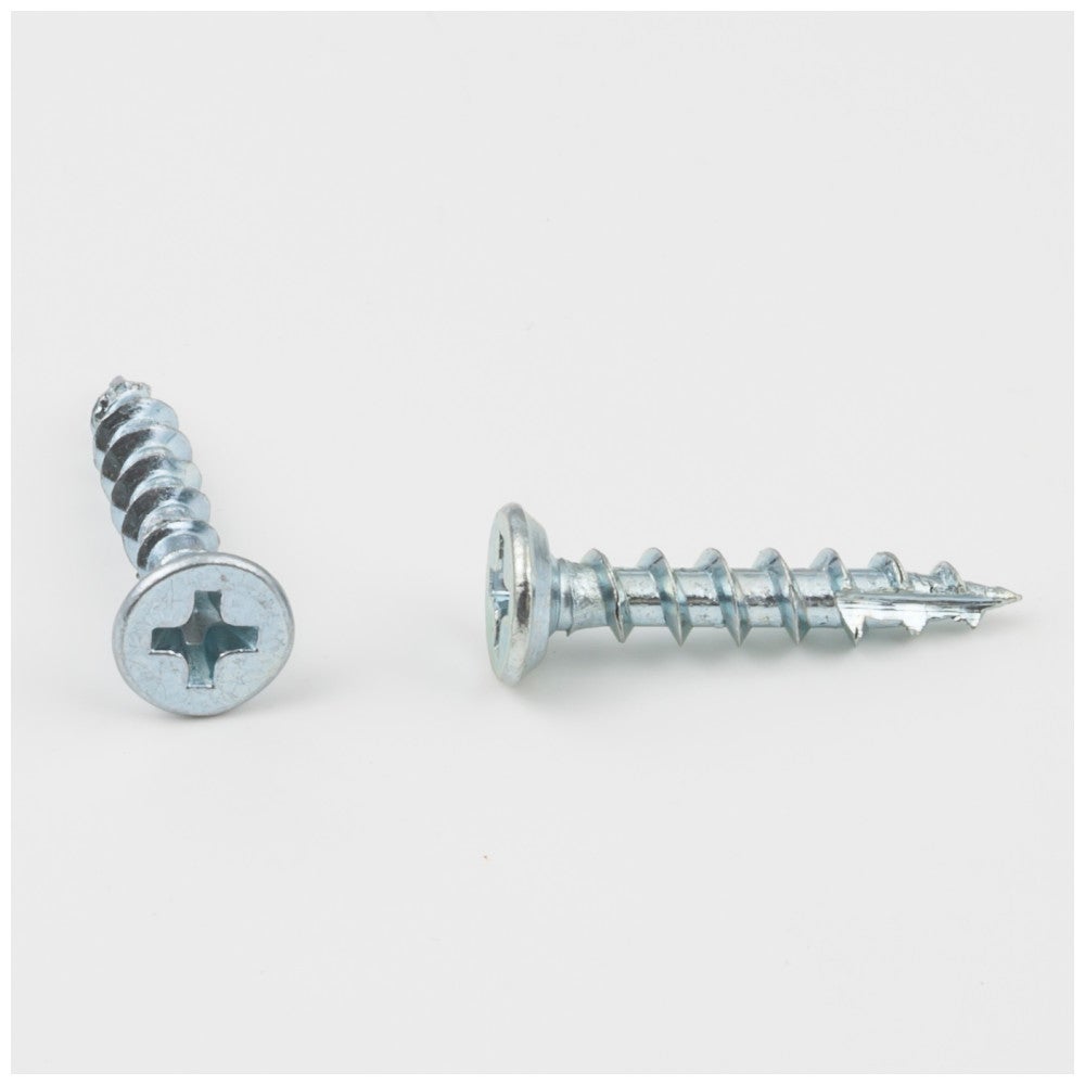 #6 x 3/4" Zinc Plated Phillips Drive Type 17 Coarse Thread Flat Head Screw Sold by the Keg. Order 20 for a Keg of 20,000 Screws