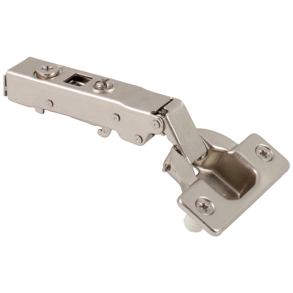 HR MAX™ 125° Heavy Duty Full Overlay Cam Adjustable Soft-close Hinge with Press-in 8 mm Dowels