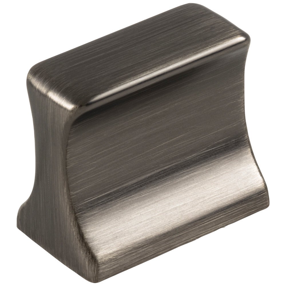 1-1/4" Overall Length (19 mm Center-to-Center)  Brushed Pewter Sullivan Cabinet Knob