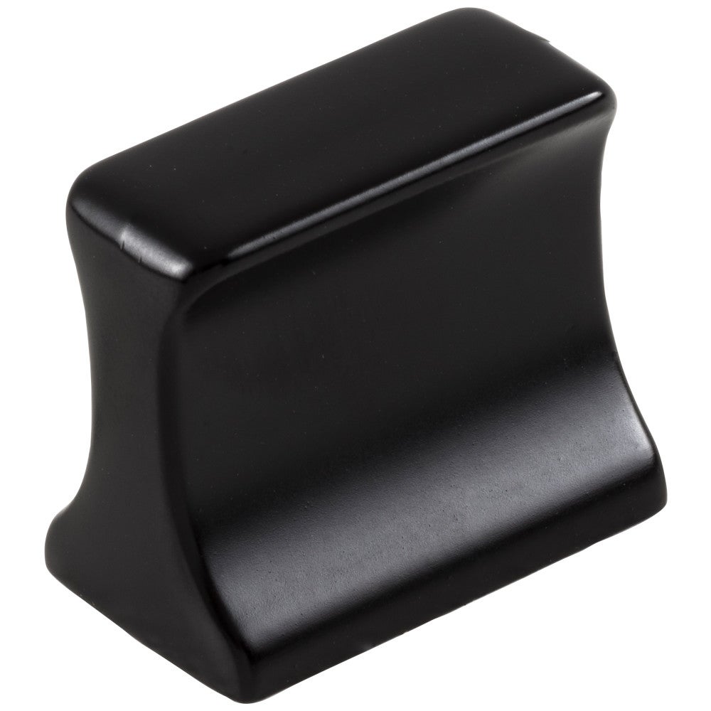 1-1/4" Overall Length (19 mm Center-to-Center)  Matte Black Sullivan Cabinet Knob