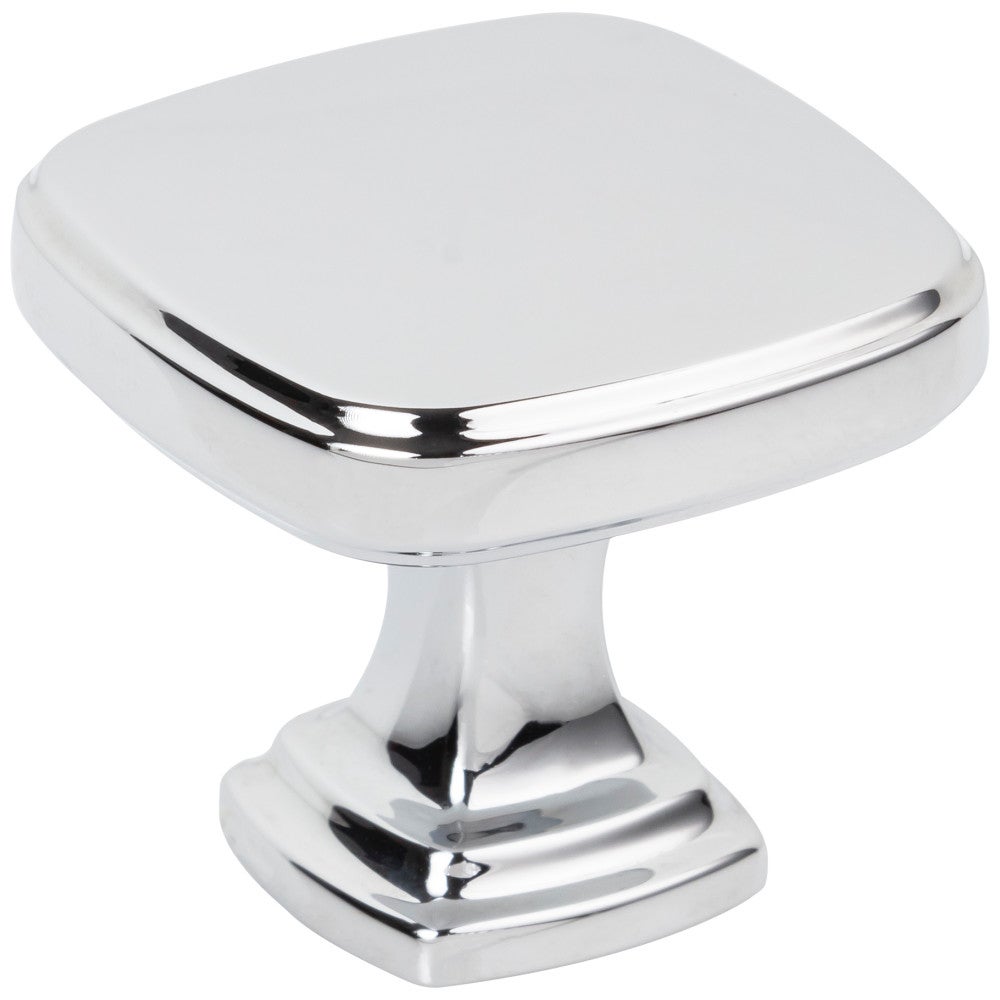 1-3/8" Overall Length Polished Chrome Fontana Cabinet Knob