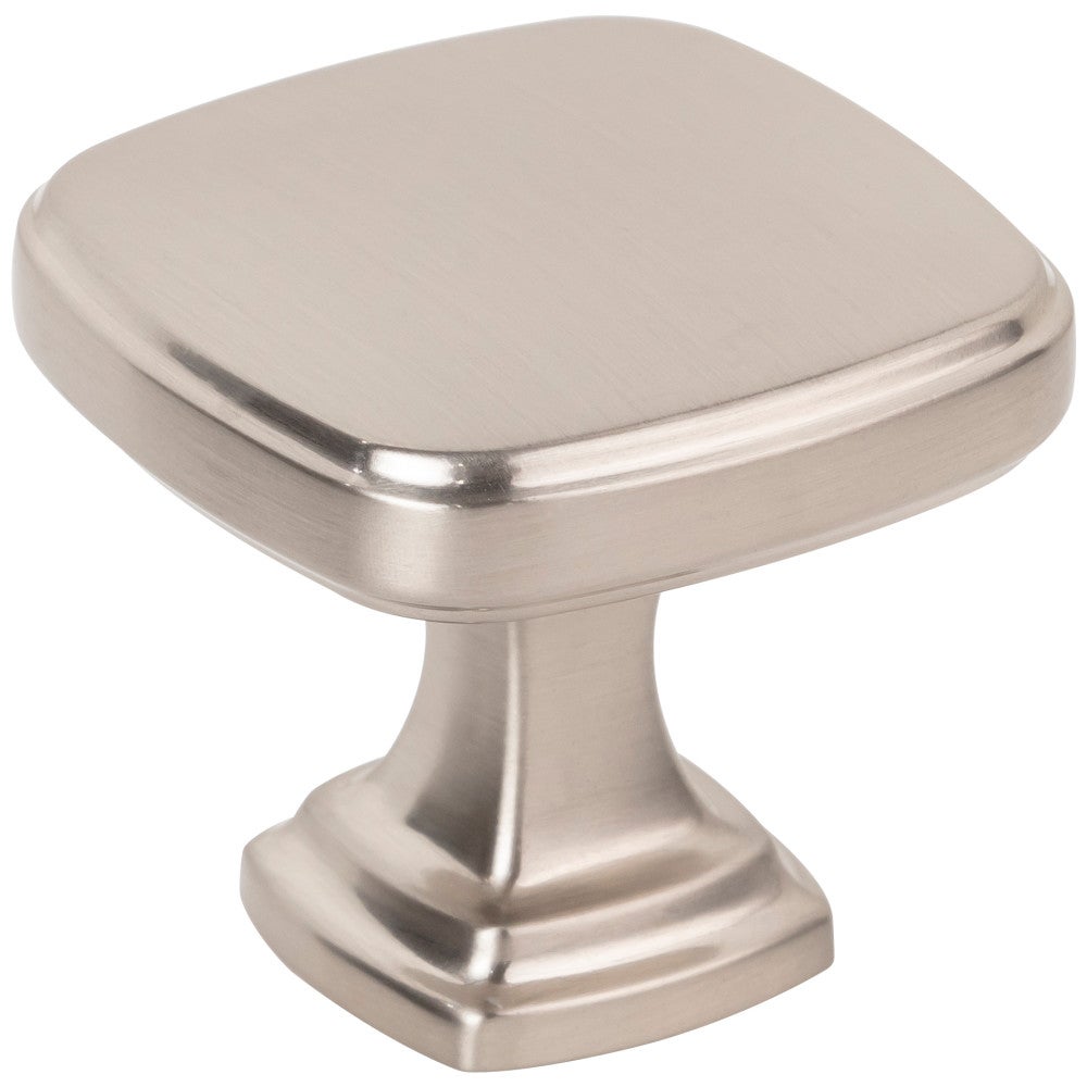 1-3/8" Overall Length Satin Nickel Fontana Cabinet Knob