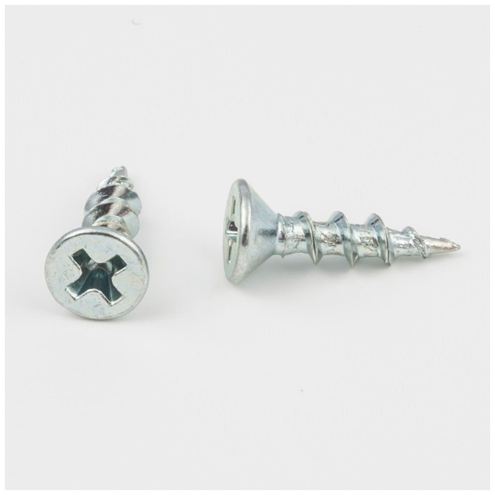 #7 x 5/8" Zinc Plated Phillips Drive Coarse Thread Flat Head Screw Sold by the Box. Order 5 for a Box of 5,000 Screws