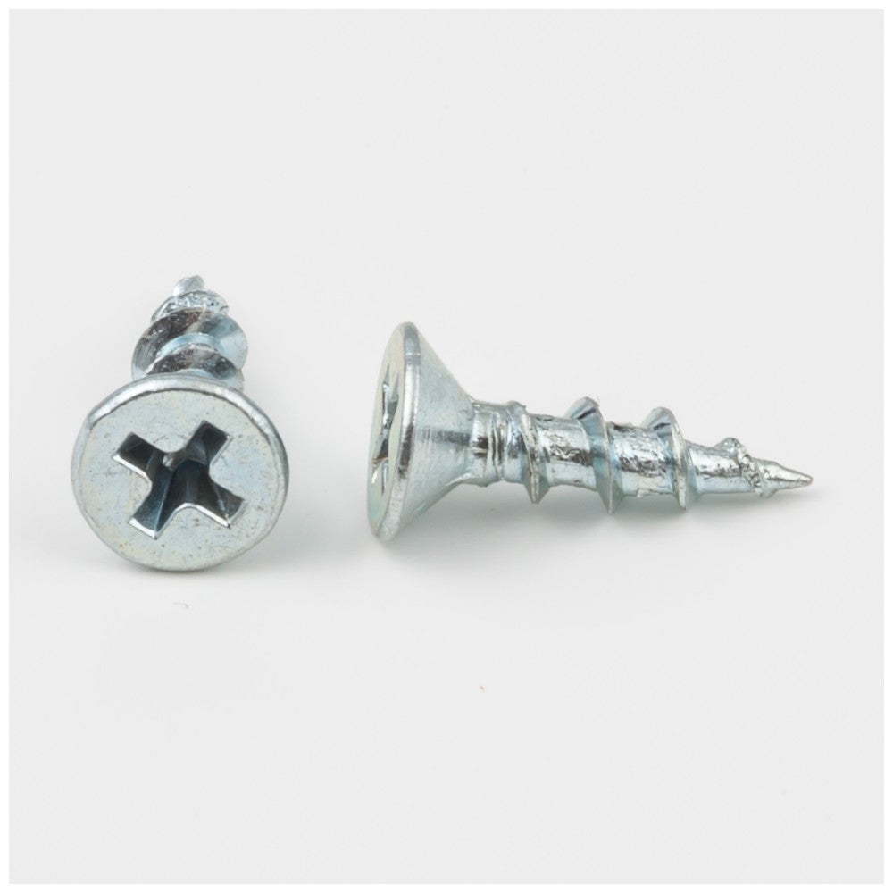 #8 x 5/8" Zinc Plated Phillips Drive Coarse Thread Flat Head Screw Sold by the Box (3,500). Order 3.5 for a Box of 3,500 Screws