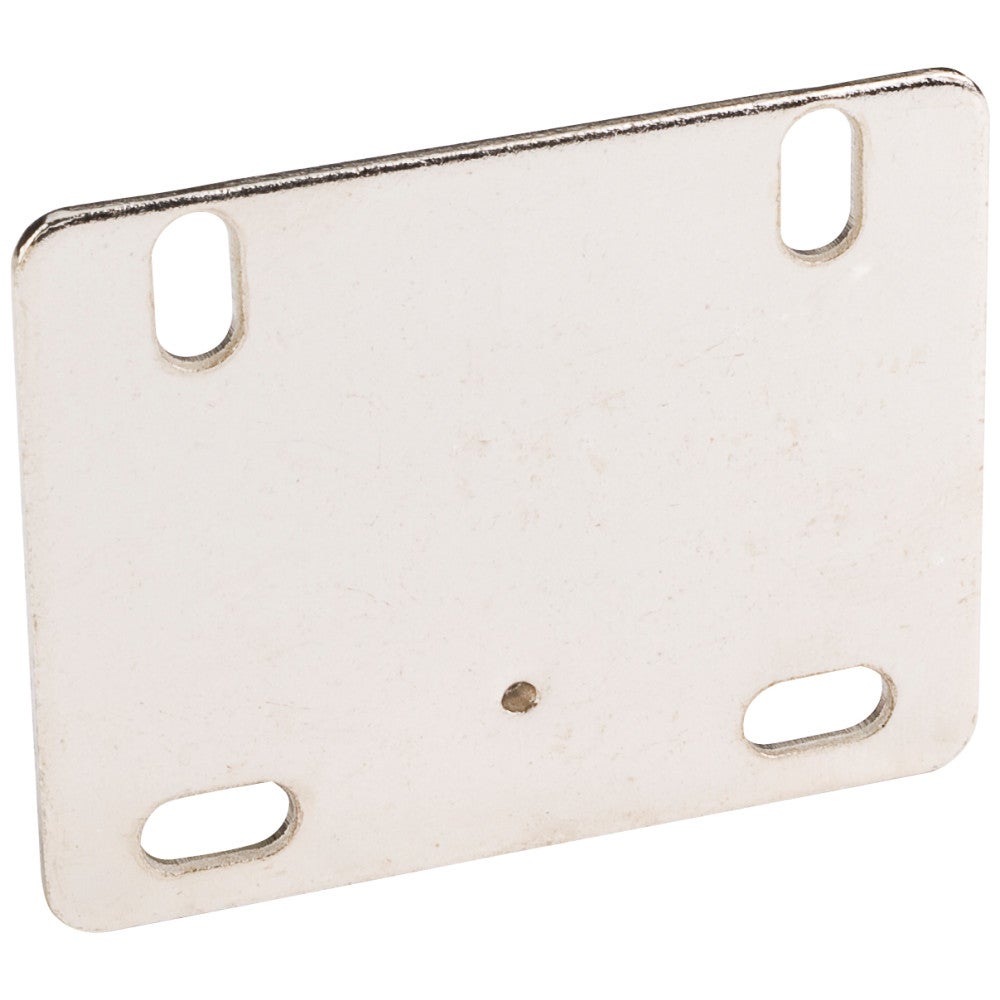 2" X 1-1/2" Bright Nickel Flat Bracket - Priced and Sold by the Thousand