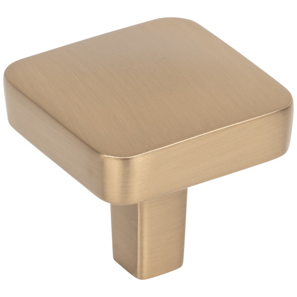 1-1/4" Overall Length Satin Bronze Whitlock Cabinet Knob