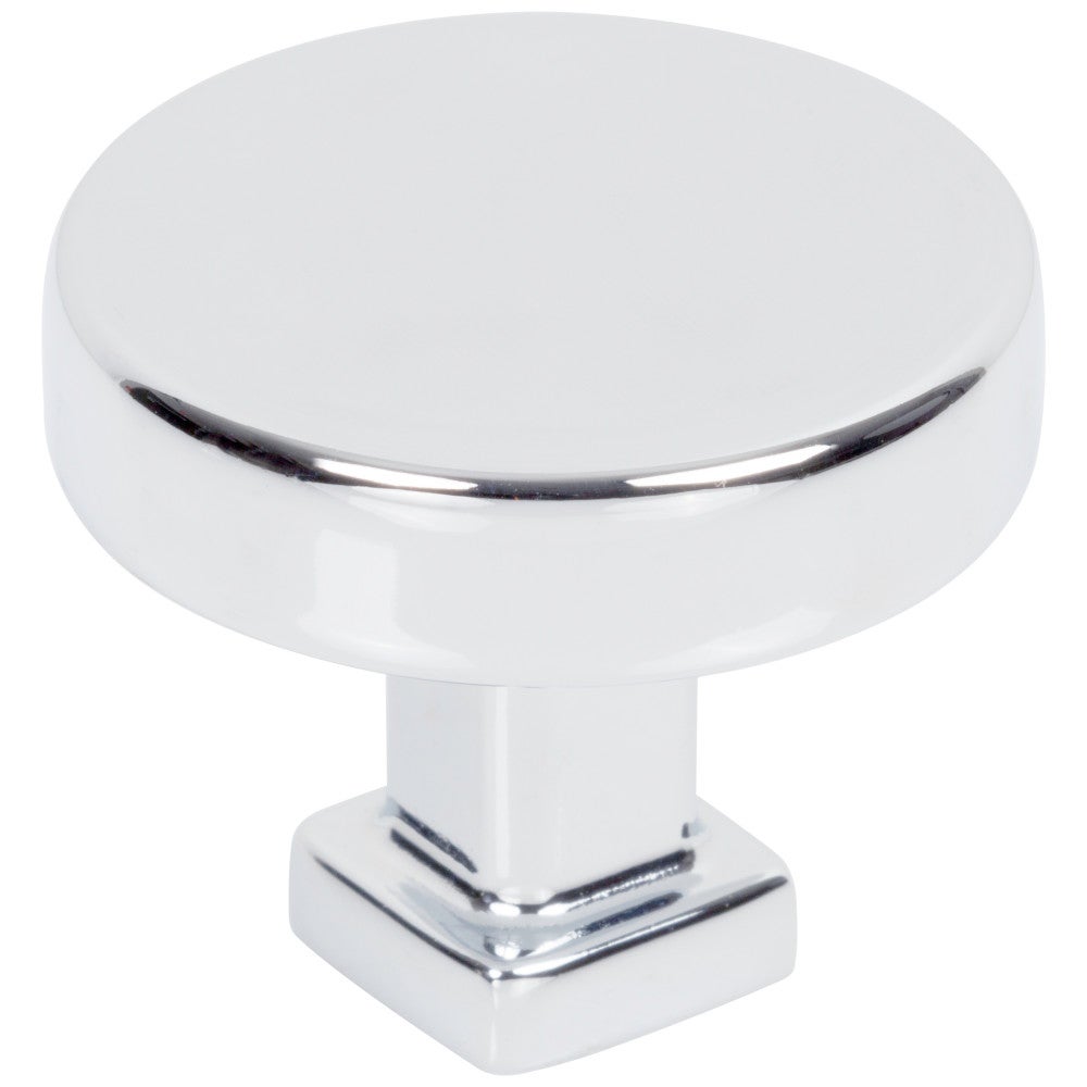 1-3/8" Diameter Polished Chrome Ogden Cabinet Knob