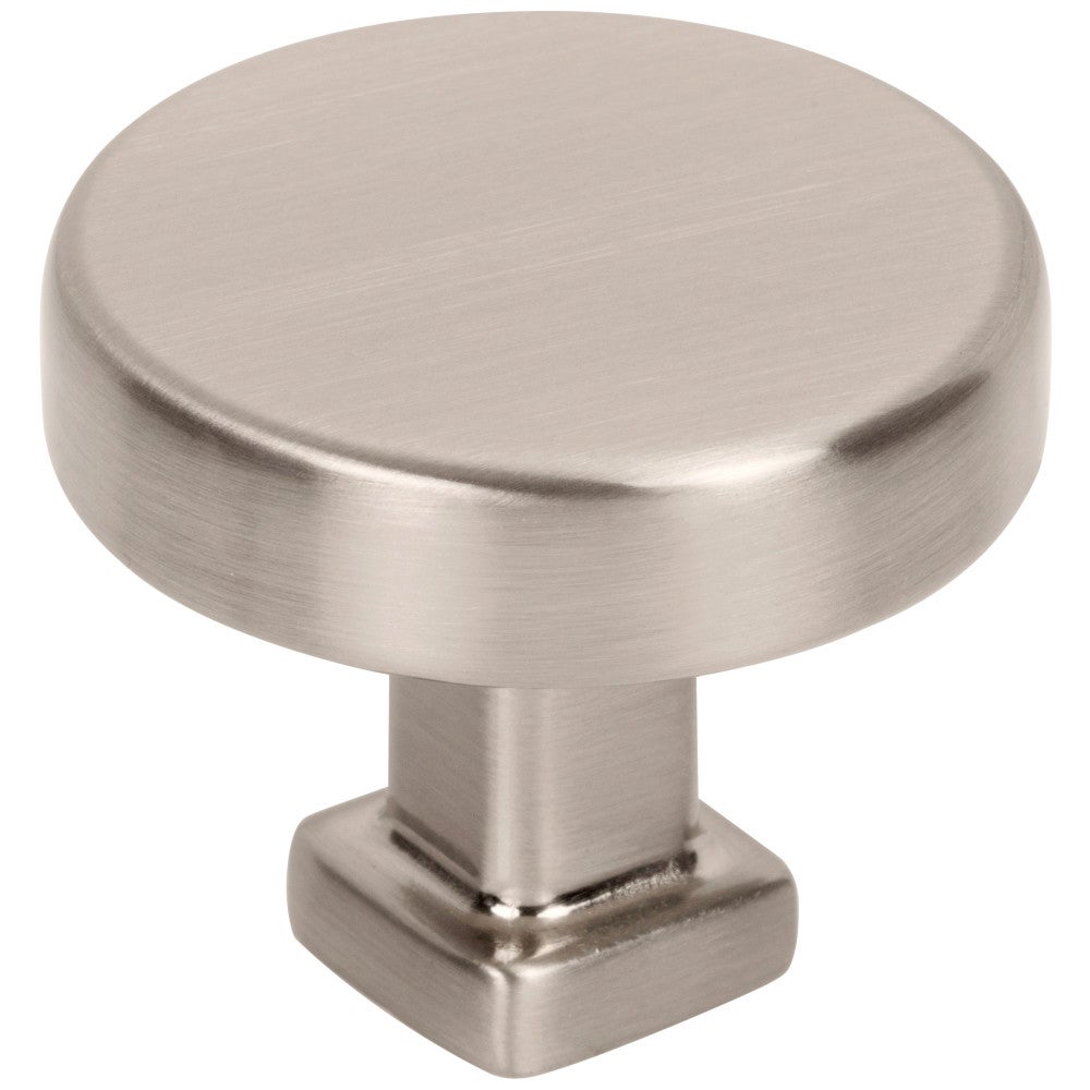 1-3/8" Diameter Satin Nickel Ogden Cabinet Knob
