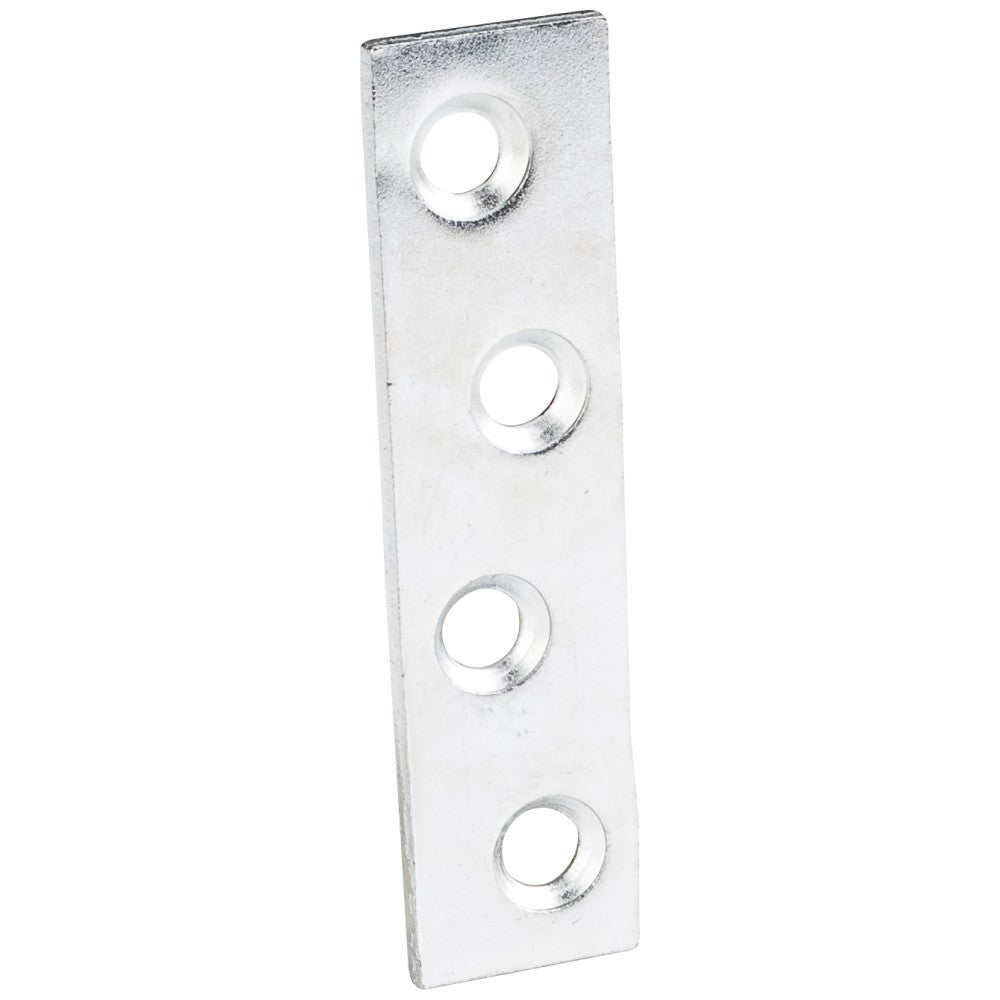 2-3/16" x 5/8" Zinc Plated Steel Mending Plate