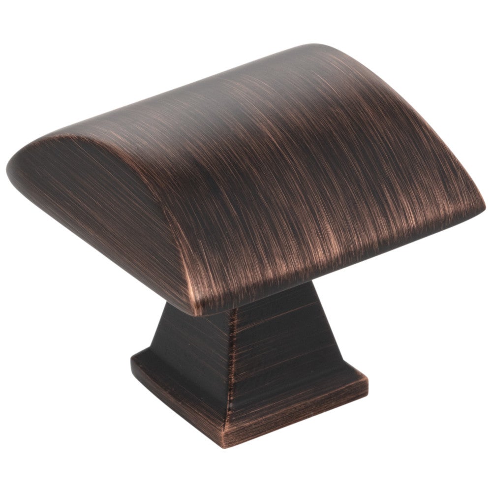 1-1/4" Overall Length  Brushed Oil Rubbed Bronze Roman Cabinet Knob
