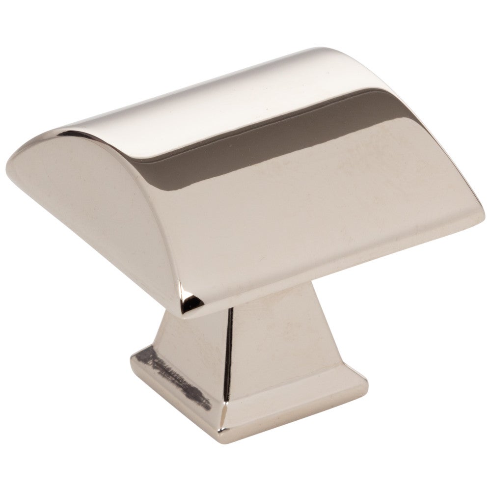 1-1/4" Overall Length  Polished Nickel Roman Cabinet Knob