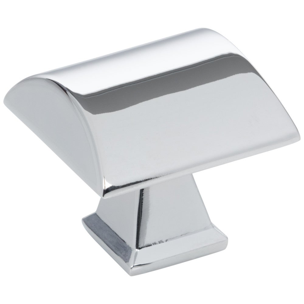 1-1/4" Overall Length  Polished Chrome Roman Cabinet Knob