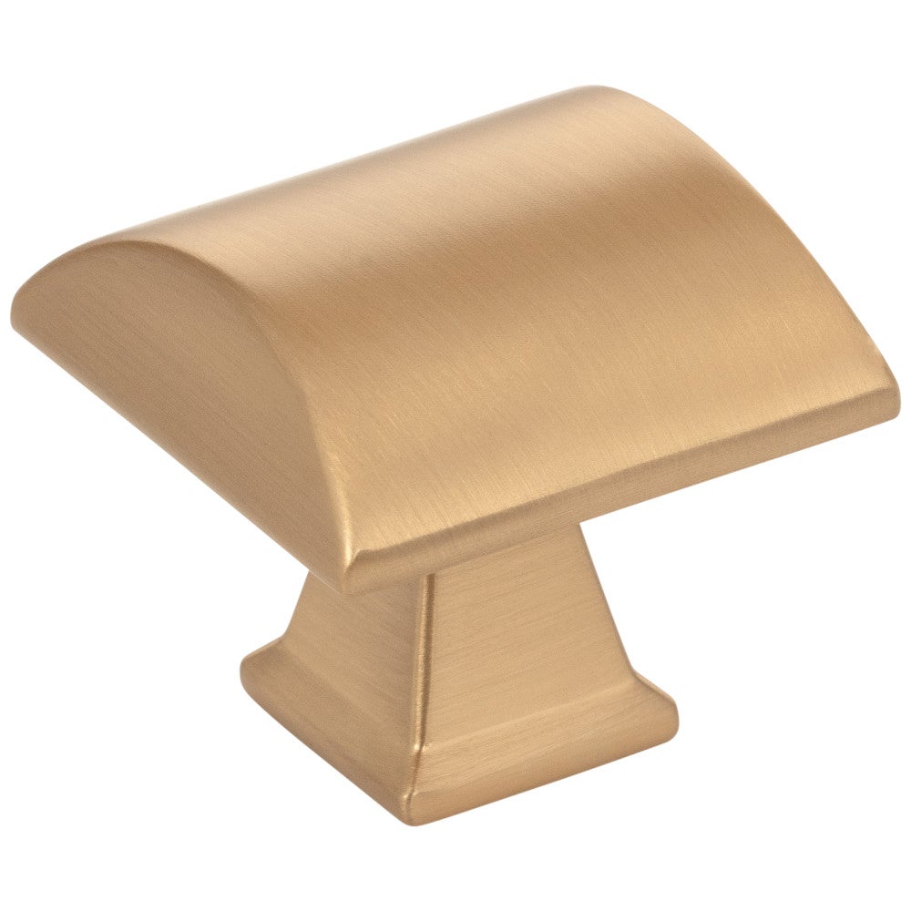 1-1/4" Overall Length  Satin Bronze Roman Cabinet Knob
