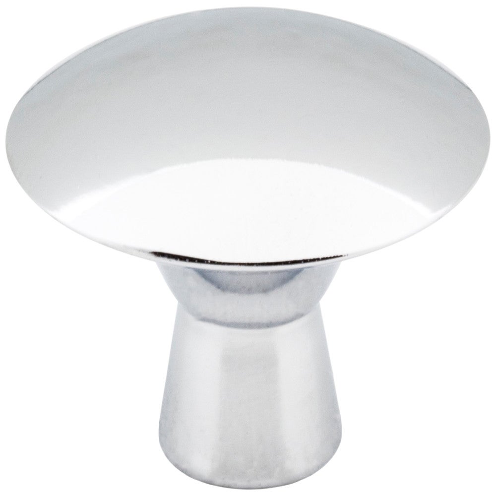 1-1/16" Diameter Polished Chrome Zachary Cabinet Mushroom Knob