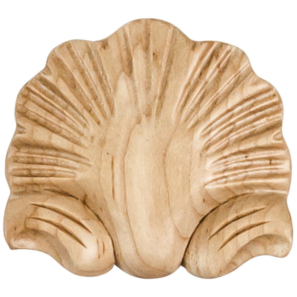 3-1/8" W x 1/2" D x 2-7/8" H Shell Appliqué