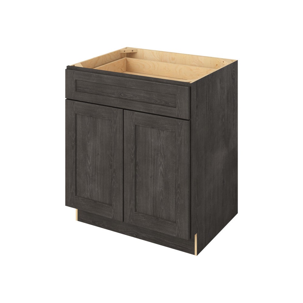 30" Base Cabinet, 2 Doors-1 Drawer, 1 Shelf