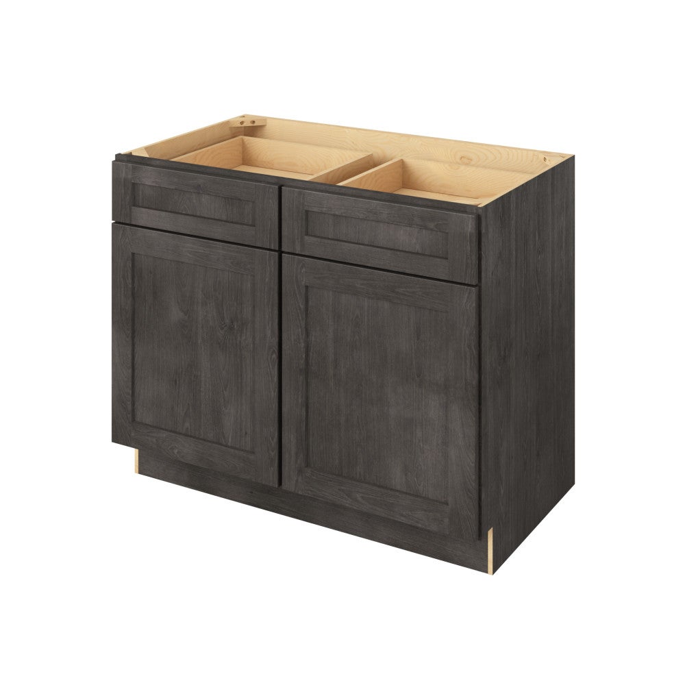 42" Base Cabinet, 2 Doors-2 Drawers, 1 Shelf
