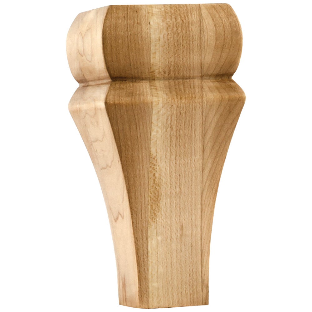 Square Contemporary Bun Foot