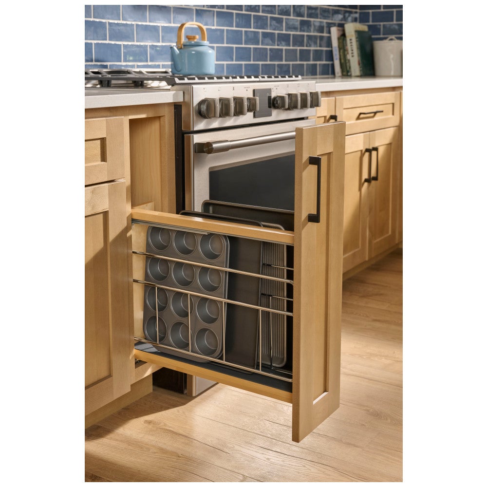 "No Wiggle" Soft-close Tray Divider Pullout