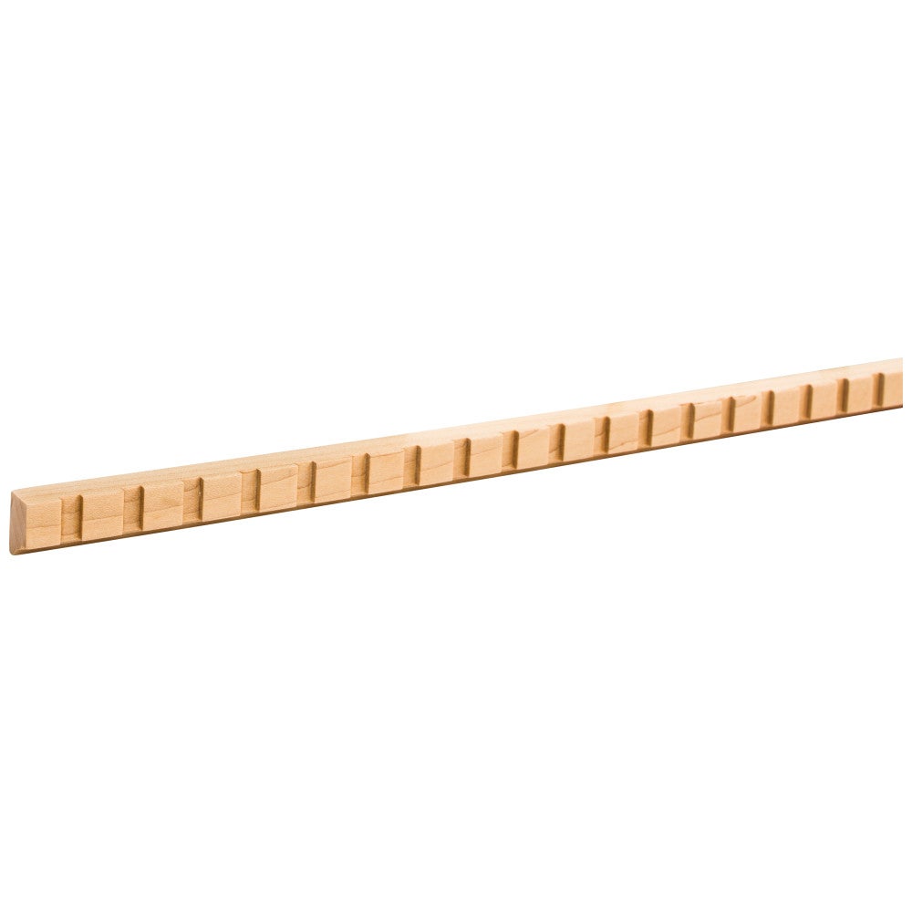1/2" D x 3/4" H Dentil Moulding