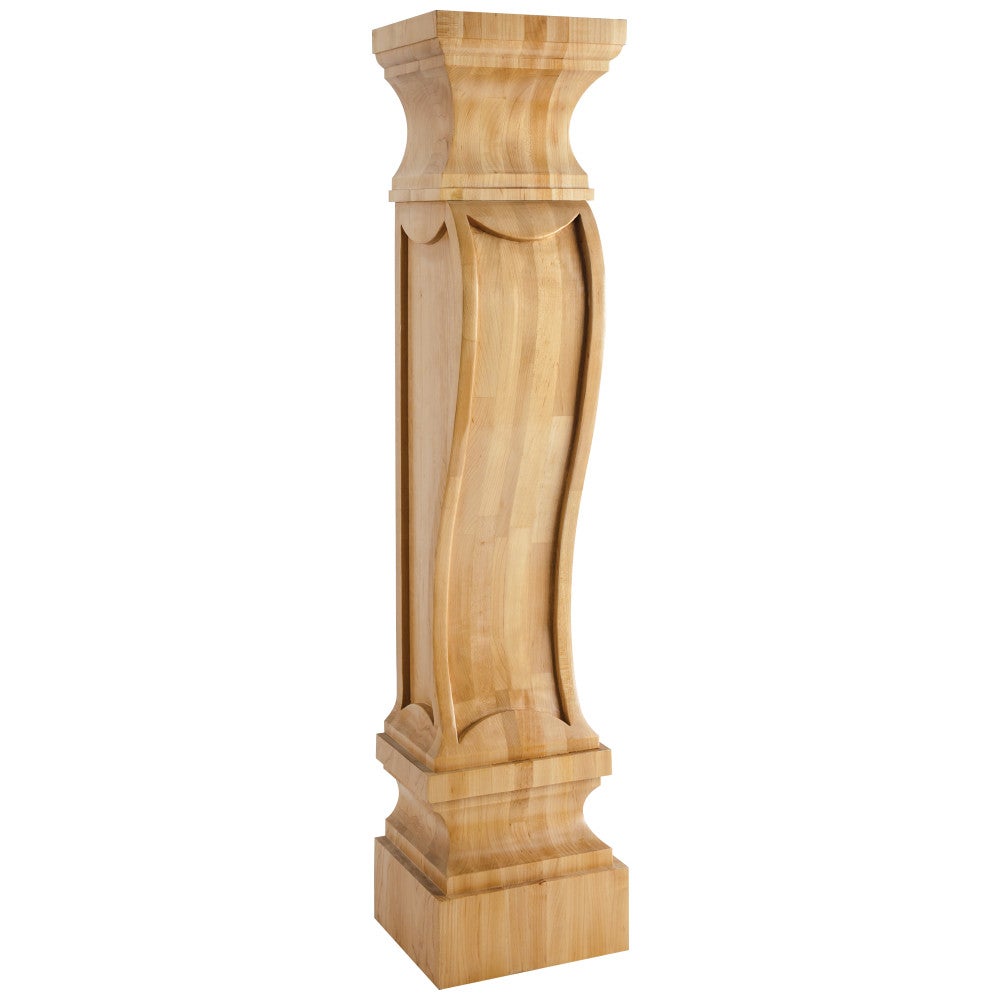8" W x 7" D x 36" H German Romanesque Fireplace Corbel