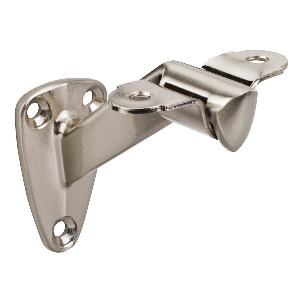 1-7/16" x 2-1/2" Heavy Duty Handrail Bracket with  3-3/8" Projection - Satin Nickel